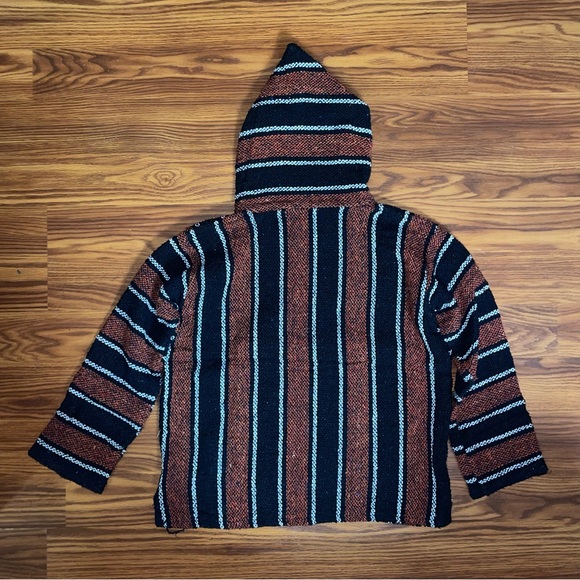 EUC Kids Mexican Baja Hoodie Jacket - Picture 2 of 7